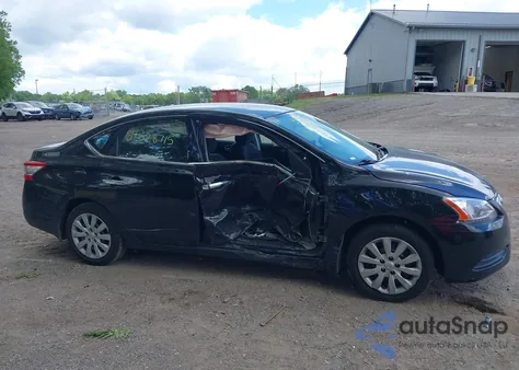 2015 Nissan Sentra S из США, поврежденный, VIN 3N1AB7AP1FY234023